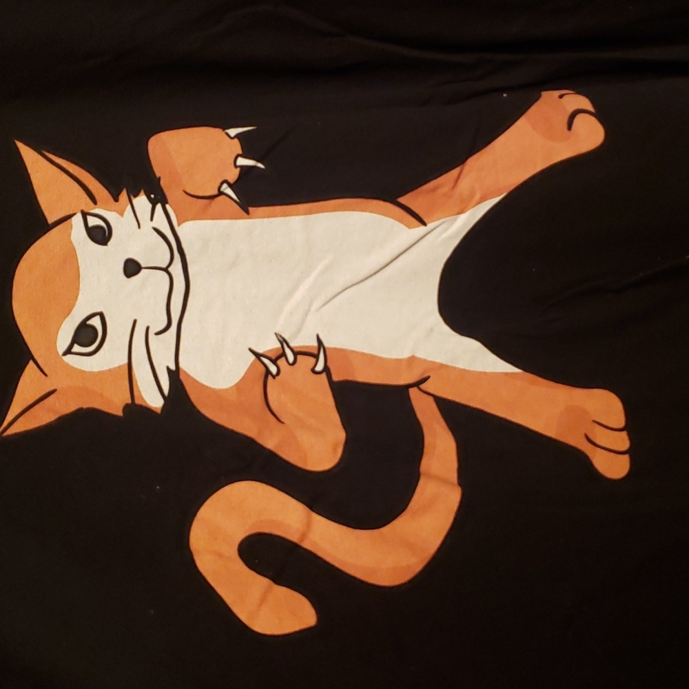 Black Kat tee, 2XL